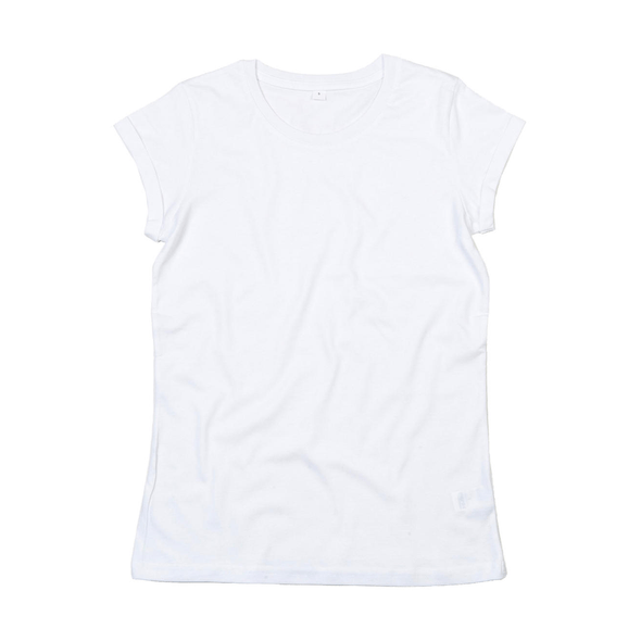 Camiseta mujer manga vuelta orgánica Camiseta mujer manga vuelta orgánica